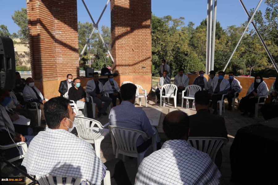 برگزاری مراسم هفته دفاع مقدس در دانشکده فنی شهید رجائی کاشان 8
