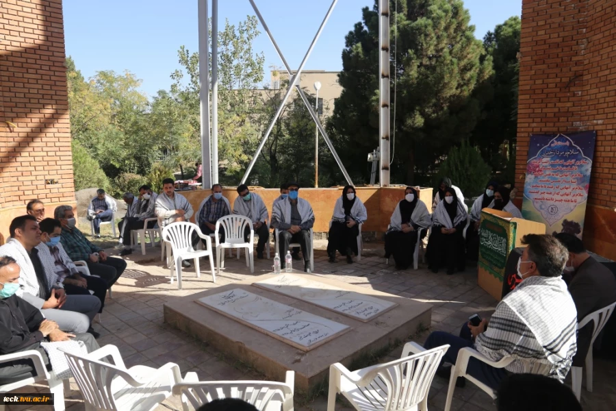 برگزاری مراسم هفته دفاع مقدس در دانشکده فنی شهید رجائی کاشان 19