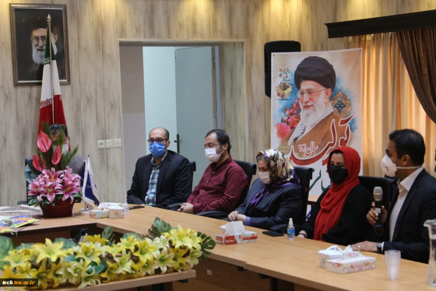 مراسم رونمایی از کتاب در دانشکده فنی شهید رجائی کاشان 10