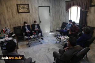 اجرای مراحل اولیه عقد تفاهم نامه با شرکت فولاد امیرکبیر در خصوص جذب نیروی انسانی از میان فارغ التحصیلان دانشکده فنی شهید رجائی کاشان 2