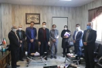 نشست مشترک رئیس اداره تامین اجتماعی شهر راوند با هیئت رئیسه دانشکده فنی شهید رجائی کاشان 4