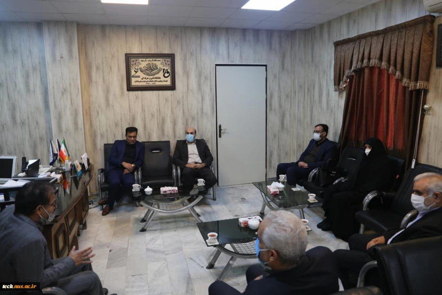 بازدید مدیرکل محترم امور دانشجویی دانشگاه فنی و حرفه ای در معیت هیئت همراه  از دانشکده فنی شهید رجائی کاشان 5