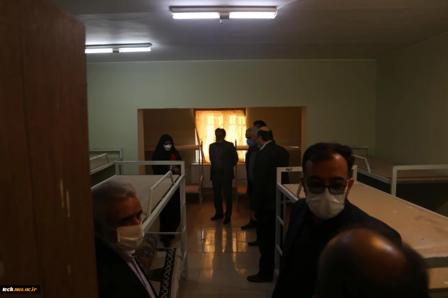 بازدید مدیرکل محترم امور دانشجویی دانشگاه فنی و حرفه ای در معیت هیئت همراه  از دانشکده فنی شهید رجائی کاشان 9