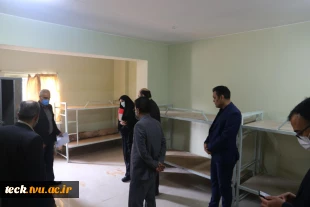 بازدید مدیرکل محترم امور دانشجویی دانشگاه فنی و حرفه ای در معیت هیئت همراه  از دانشکده فنی شهید رجائی کاشان 11