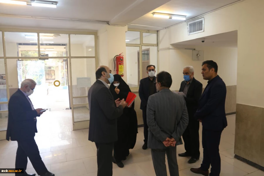 بازدید مدیرکل محترم امور دانشجویی دانشگاه فنی و حرفه ای در معیت هیئت همراه  از دانشکده فنی شهید رجائی کاشان 14