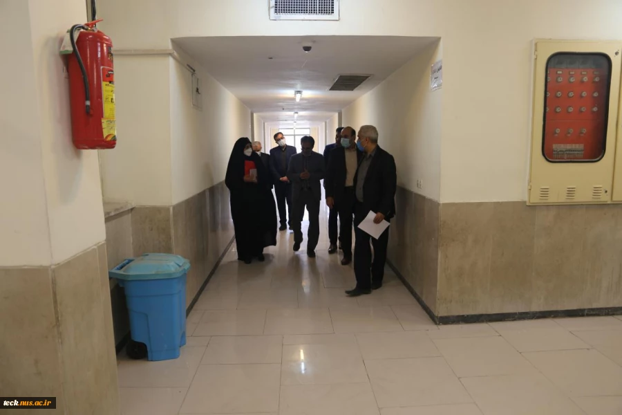 بازدید مدیرکل محترم امور دانشجویی دانشگاه فنی و حرفه ای در معیت هیئت همراه  از دانشکده فنی شهید رجائی کاشان 15