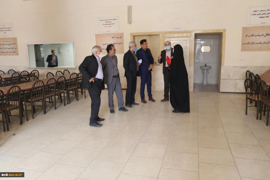 بازدید مدیرکل محترم امور دانشجویی دانشگاه فنی و حرفه ای در معیت هیئت همراه  از دانشکده فنی شهید رجائی کاشان 18