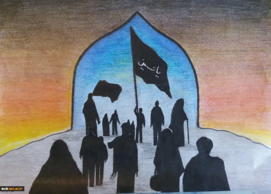 اعلام نتایج مسابقه نقاشی فرزندان کارکنان و استادان و اعضای هیئت علمی دانشکده فنی شهید رجائی کاشان به مناسبت هفته دفاع مقدس و اربعین حضرت اباعبدالله الحسین(علیه السلام) 2