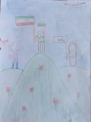 اعلام نتایج مسابقه نقاشی فرزندان کارکنان و استادان و اعضای هیئت علمی دانشکده فنی شهید رجائی کاشان به مناسبت هفته دفاع مقدس و اربعین حضرت اباعبدالله الحسین(علیه السلام) 4