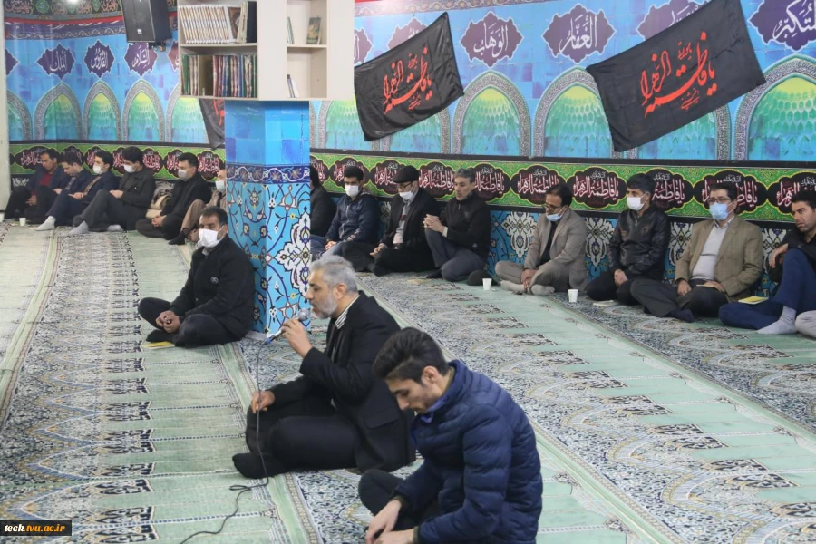 برگزاری مراسم سوگواری ایام شهادت بی بی دو عالم حضرت فاطمه زهرا سلام الله علیه در دانشکده فنی شهید رجائی کاشان 6