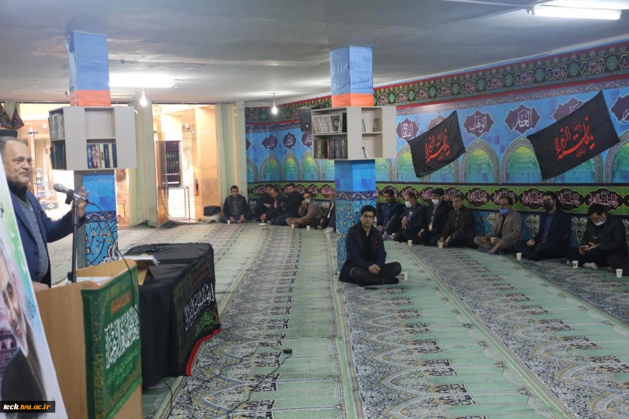برگزاری مراسم سالگرد شهادت سردار دل ها شهید حاج قاسم سلیمانی در دانشکده فنی شهید رجائی کاشان 8