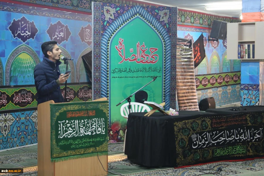 برگزاری مراسم سالگرد شهادت سردار دل ها شهید حاج قاسم سلیمانی در دانشکده فنی شهید رجائی کاشان 12