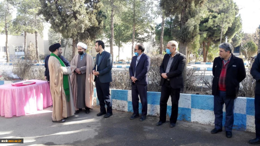 آیین افتتاح مرکز امداد نیکوکاری حضرت امام حسن مجتبی(علیه السلام) در  دانشکده فنی شهید رجائی کاشان 15