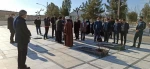 تجدید عهد و پیمان با شهدای انقلاب اسلامی ایران با حضور کارکنان، استادان و اعضای هیئت علمی دانشکده فنی شهید رجائی کاشان در گلزار شهدای سفیدشهر 8