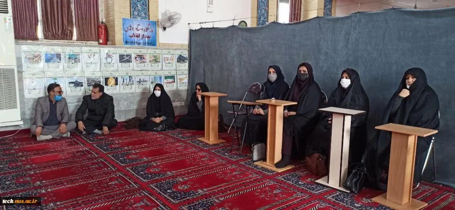 تجدید عهد و پیمان با شهدای انقلاب اسلامی ایران با حضور کارکنان، استادان و اعضای هیئت علمی دانشکده فنی شهید رجائی کاشان در گلزار شهدای سفیدشهر 11