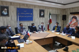 بازدید فرماندار محترم شهرستان کاشان آقای دکتر محمدشریف زارعی از دانشکده فنی شهید رجائی کاشان 10