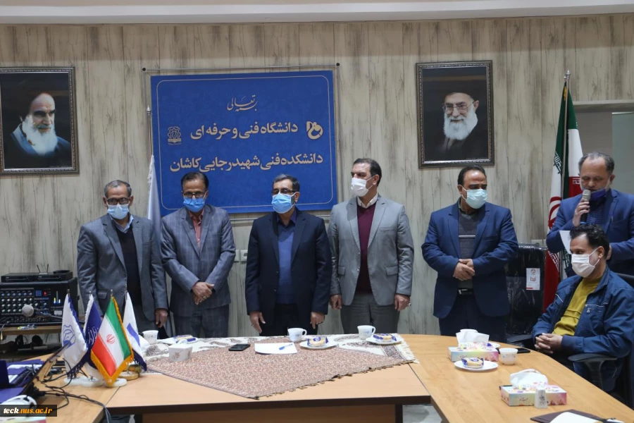 بازدید فرماندار محترم شهرستان کاشان آقای دکتر محمدشریف زارعی از دانشکده فنی شهید رجائی کاشان 17