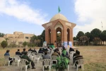 مراسم نهمین یادواره شهدای دانشجو و پنجمین سالگرد دفن شهیدان گمنام در دانشکده فنی شهید رجائی کاشان 5