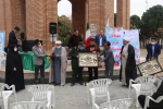 مراسم نهمین یادواره شهدای دانشجو و پنجمین سالگرد دفن شهیدان گمنام در دانشکده فنی شهید رجائی کاشان 14