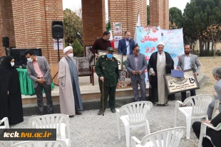 مراسم نهمین یادواره شهدای دانشجو و پنجمین سالگرد دفن شهیدان گمنام در دانشکده فنی شهید رجائی کاشان 17