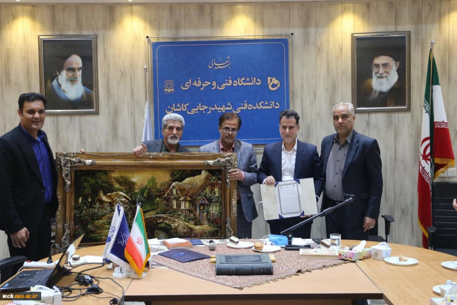 برگزاری آخرین جلسه شورای اداری سال 1400 در دانشکده فنی شهید رجائی کاشان 11