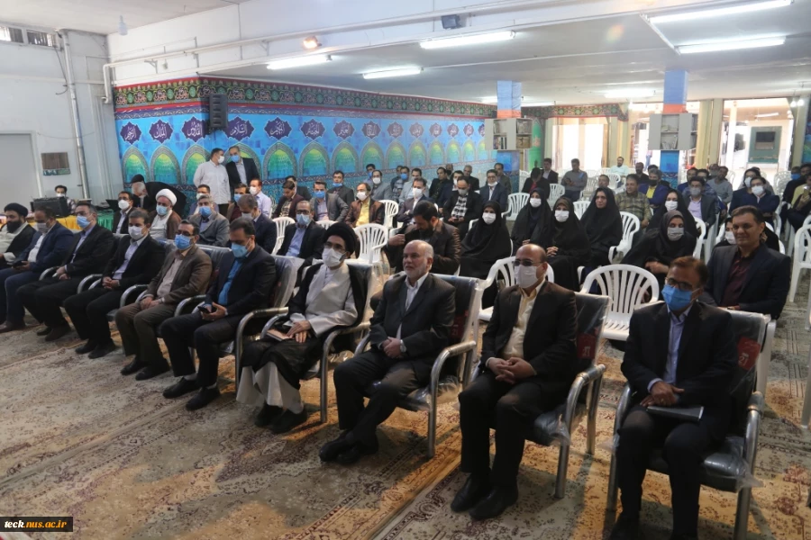 برگزاری مراسم تودیع و معارفه روسای قدیم و جدید دانشکده فنی و حرفه ای شهید رجائی کاشان 8