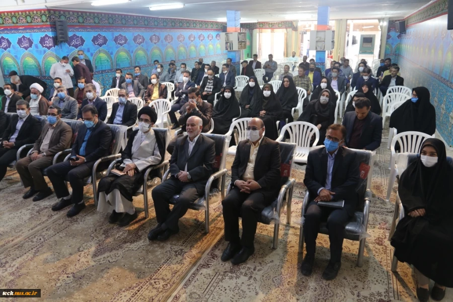 برگزاری مراسم تودیع و معارفه روسای قدیم و جدید دانشکده فنی و حرفه ای شهید رجائی کاشان 9