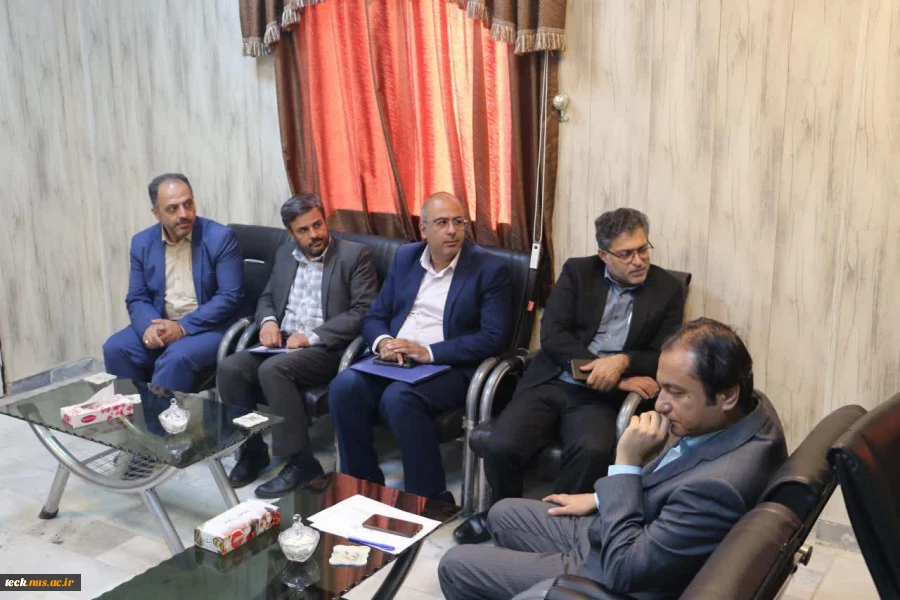 بازدید شهردار کاشان و هیئت همراه از دانشکده فنی شهید رجائی کاشان 6
