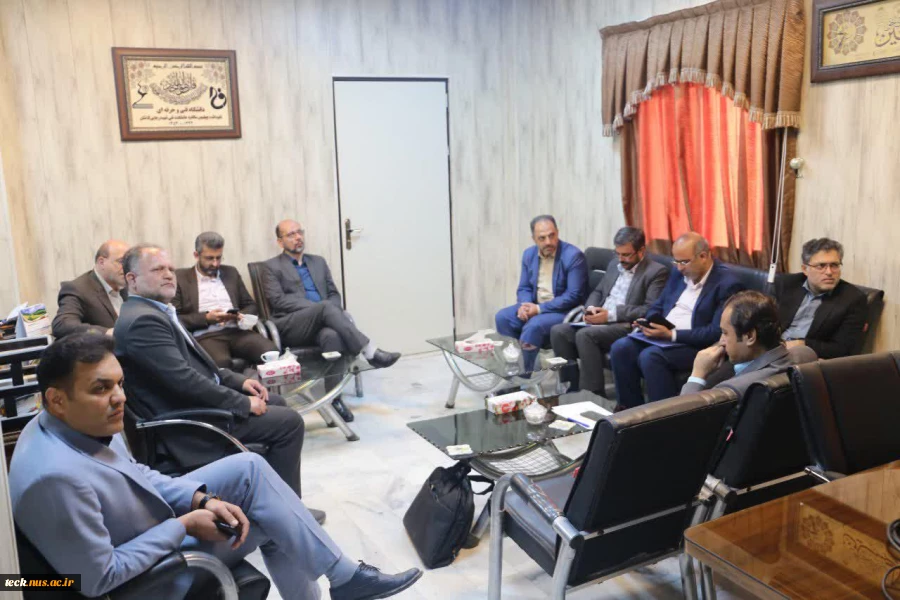 بازدید شهردار کاشان و هیئت همراه از دانشکده فنی شهید رجائی کاشان 10