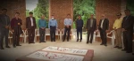 تجدید عهد و میثاق با شهدای گمنام مدفون در دانشکده فنی شهید رجائی کاشان در روز سوم خرداد 5