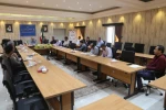 برگزاری جلسه هماهنگی و تبادل نظر بین عوامل قبل از برگزاری آزمون های پایان سال در دانشکده فنی شهید رجائی کاشان 4