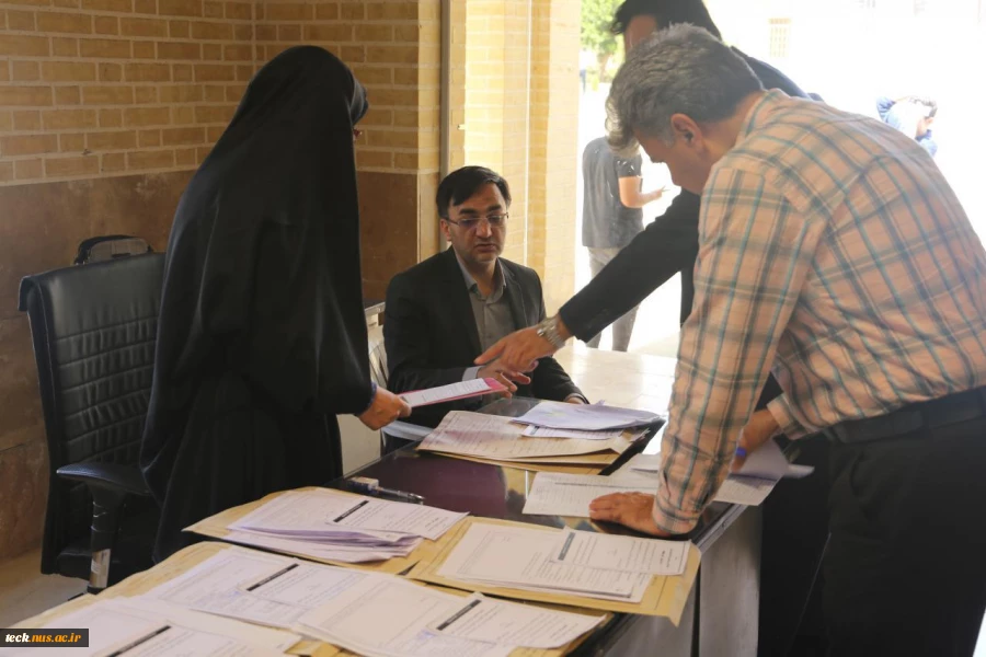 بازدید گروه ارزیاب اعزامی از دانشگاه فنی و حرفه ای استان یزد از دانشکده فنی شهید رجائی کاشان 9