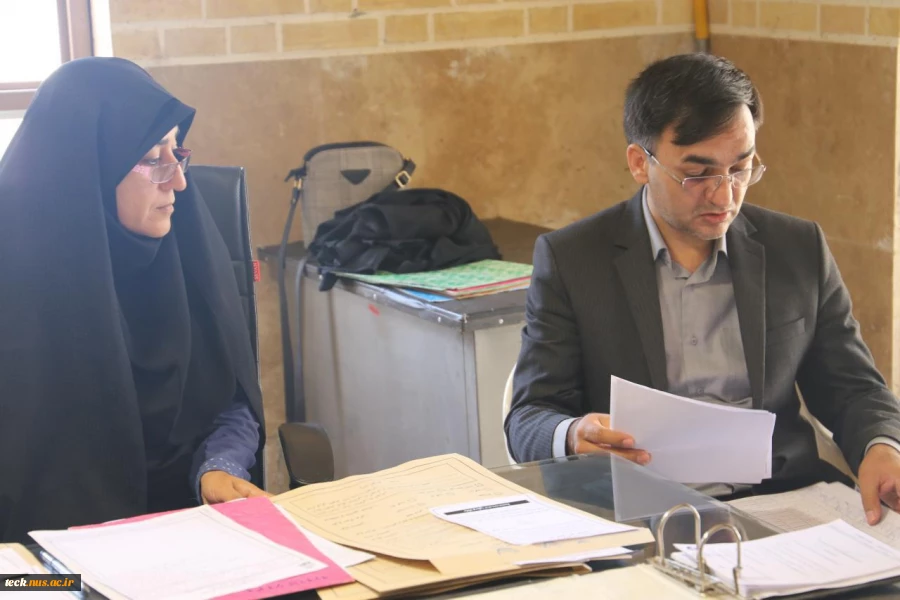 بازدید گروه ارزیاب اعزامی از دانشگاه فنی و حرفه ای استان یزد از دانشکده فنی شهید رجائی کاشان 10