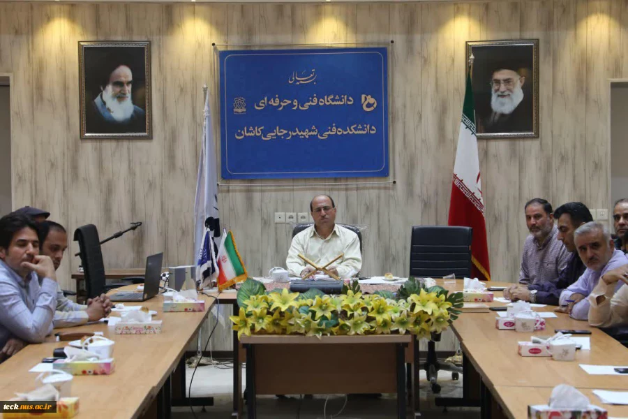 برگزاری مراسم یادبود شهید والامقام بهشتی و 72تن از یاران شهیدش در دانشکده فنی شهید رجائی کاشان 5