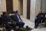 جلسه هماهنگی و تبادل نظر با ریاست بانک تجارت مرکزی شهرستان در دانشکده فنی شهید رجائی کاشان 4