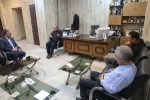 جلسه هماهنگی و تبادل نظر با ریاست بانک تجارت مرکزی شهرستان در دانشکده فنی شهید رجائی کاشان 5