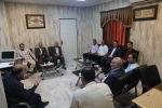 برگزاری جلسه هم اندیشی وتبادل نظر مدیران آموزش و پرورش شهرستان های کاشان، آران و بیدگل، نظنز و قمصر  با مسئولین دانشکده فنی شهید رجائی کاشان 2