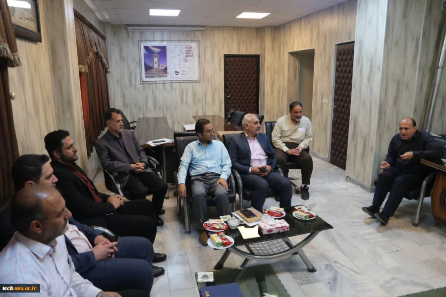 برگزاری جلسه هم اندیشی وتبادل نظر مدیران آموزش و پرورش شهرستان های کاشان، آران و بیدگل، نظنز و قمصر  با مسئولین دانشکده فنی شهید رجائی کاشان 5