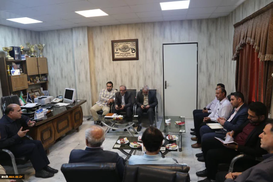برگزاری جلسه هم اندیشی وتبادل نظر مدیران آموزش و پرورش شهرستان های کاشان، آران و بیدگل، نظنز و قمصر  با مسئولین دانشکده فنی شهید رجائی کاشان 5
