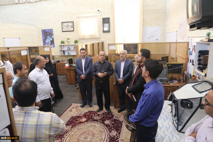 برگزاری جلسه هم اندیشی وتبادل نظر مدیران آموزش و پرورش شهرستان های کاشان، آران و بیدگل، نظنز و قمصر  با مسئولین دانشکده فنی شهید رجائی کاشان 8