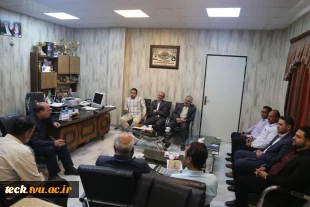 برگزاری جلسه هم اندیشی وتبادل نظر مدیران آموزش و پرورش شهرستان های کاشان، آران و بیدگل، نظنز و قمصر  با مسئولین دانشکده فنی شهید رجائی کاشان 2