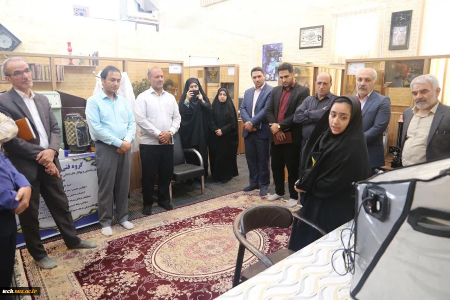 برگزاری جلسه هم اندیشی وتبادل نظر مدیران آموزش و پرورش شهرستان های کاشان، آران و بیدگل، نظنز و قمصر  با مسئولین دانشکده فنی شهید رجائی کاشان 9
