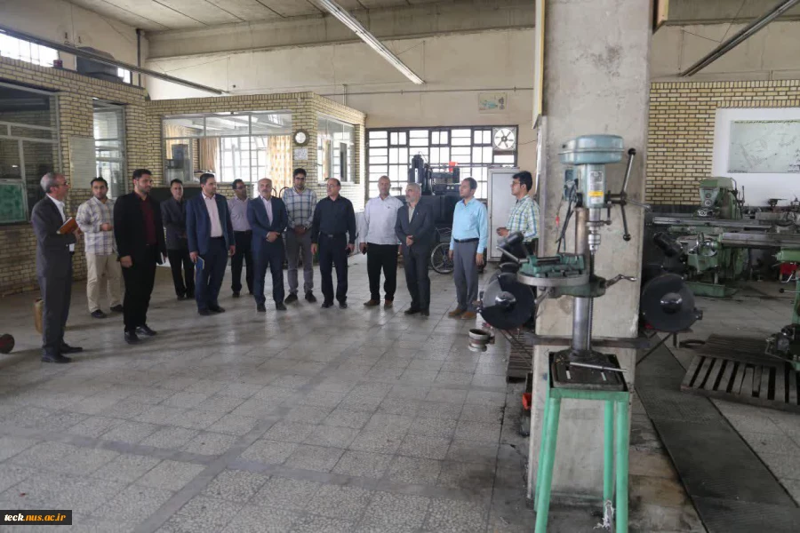 برگزاری جلسه هم اندیشی وتبادل نظر مدیران آموزش و پرورش شهرستان های کاشان، آران و بیدگل، نظنز و قمصر  با مسئولین دانشکده فنی شهید رجائی کاشان 18
