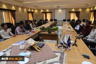 جلسه هماهنگی و تبادل مسئولان بسیج دانشجوی و مرکز رشد دانشکده فنی شهید رجائی کاشان 2