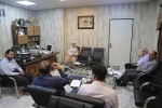 نشست صمیم ی تنی چند از اعضای بسیج کارکنان و اساتید دانشکده فنی و حرفه ای شهید رجائی کاشان با حجه الاسلام فرجی مدیرحوزه های علمیه منطقه کاشان 4