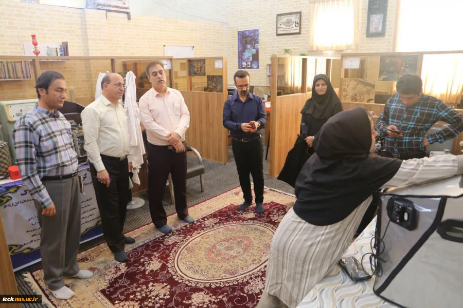 برگزاری نشست مشترک بین روسای دانشکده فنی و حرفه ای شهیدرجائی و اداره جهاد سازندگی شهرستان کاشان 5