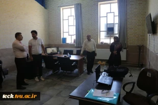 برگزاری نشست مشترک بین روسای دانشکده فنی و حرفه ای شهیدرجائی و اداره جهاد سازندگی شهرستان کاشان 10