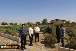 برگزاری نشست مشترک بین روسای دانشکده فنی و حرفه ای شهیدرجائی و اداره جهاد سازندگی شهرستان کاشان 13