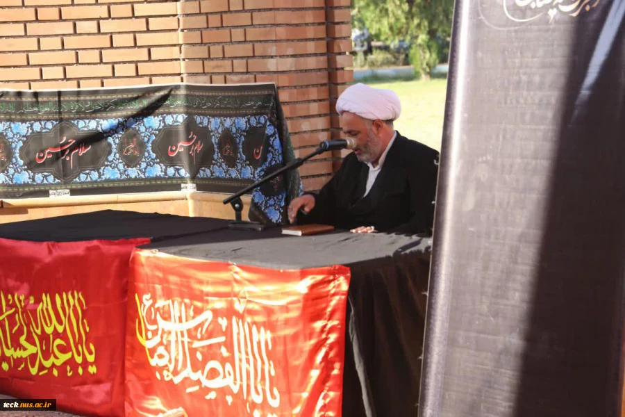 برگزاری مراسم پرفیض زیارت عاشورا همزمان با دهه سوم محرم در دانشکده فنی و حرفه ای شهید رجائی کاشان 2