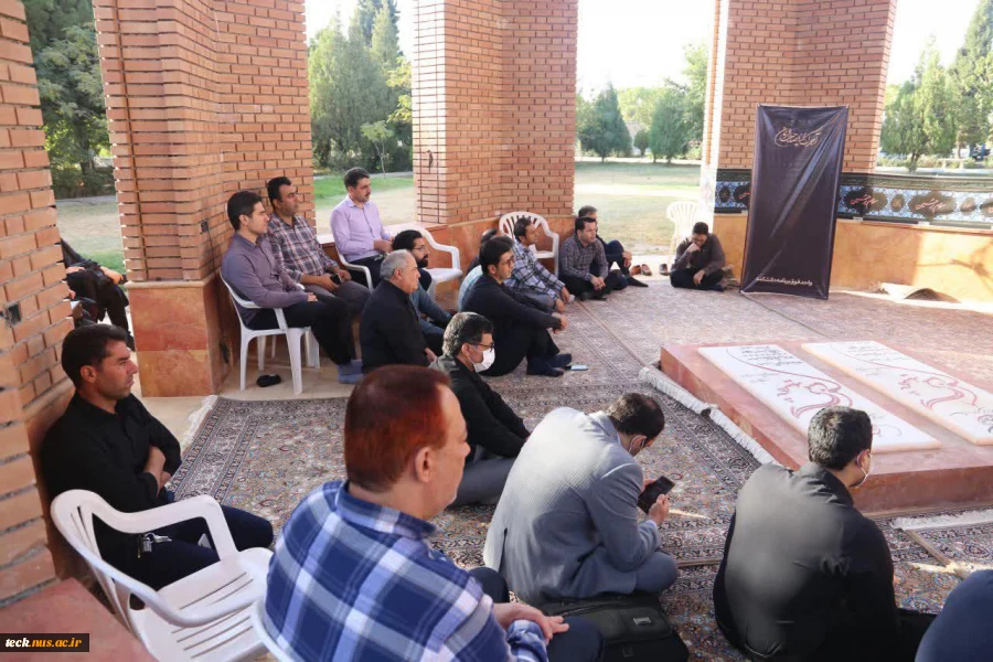 دومین روز از برگزاری زیارت عاشورا در دهه سوم محرم در دانشکده فنی و حرفه ای شهید رجائی کاشان 4
